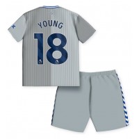 Everton Ashley Young #18 3rd trikot Kinder 2023-24 Kurzarm (+ Kurze Hosen)